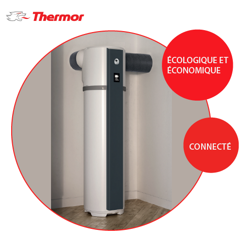 Chauffe eau Thermodynamique THERMOR 250L Aéromax 45